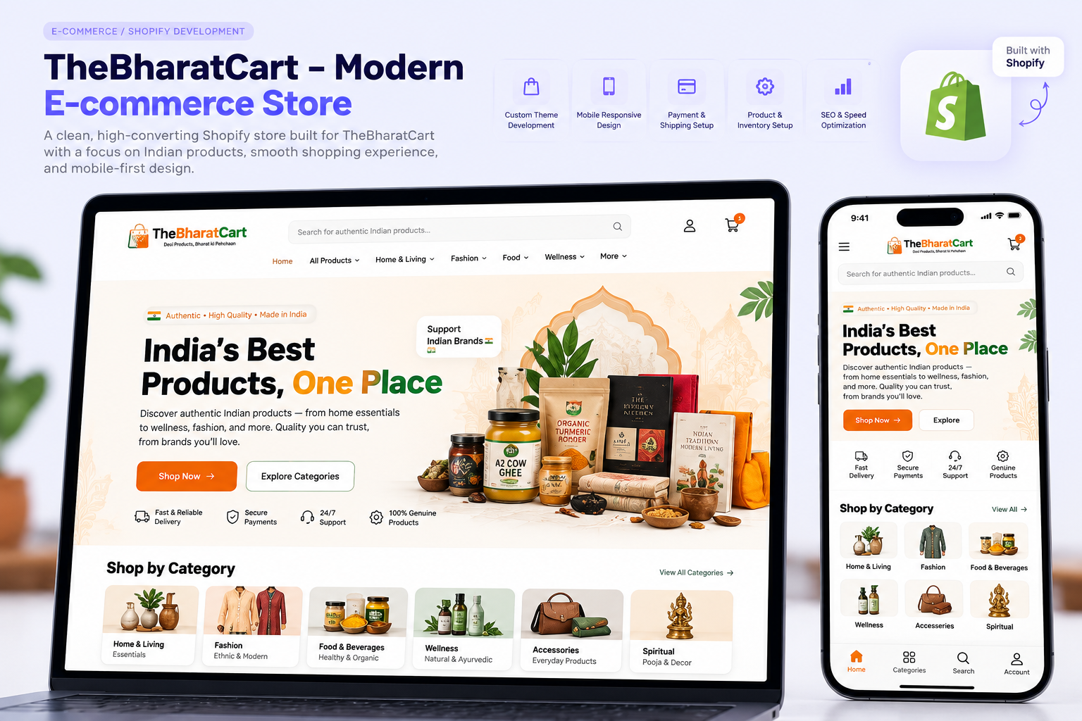 TheBharatCart — Shopify Ecommerce